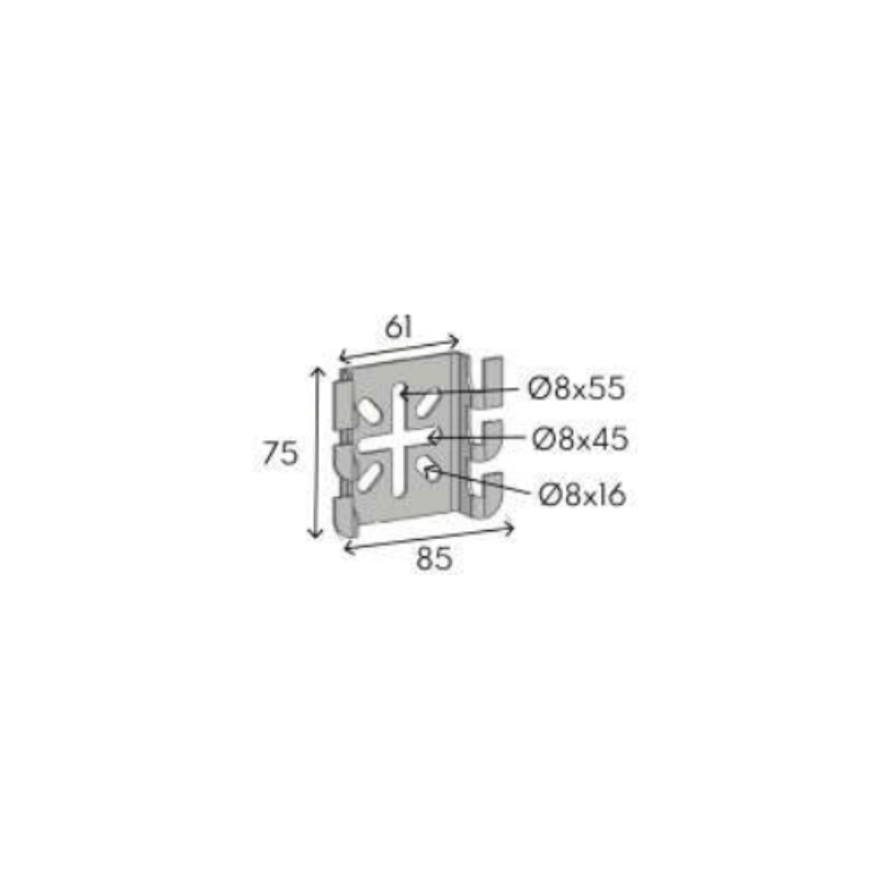 FIXATION UNIV CABLE-FIL OB-50XL (U.)